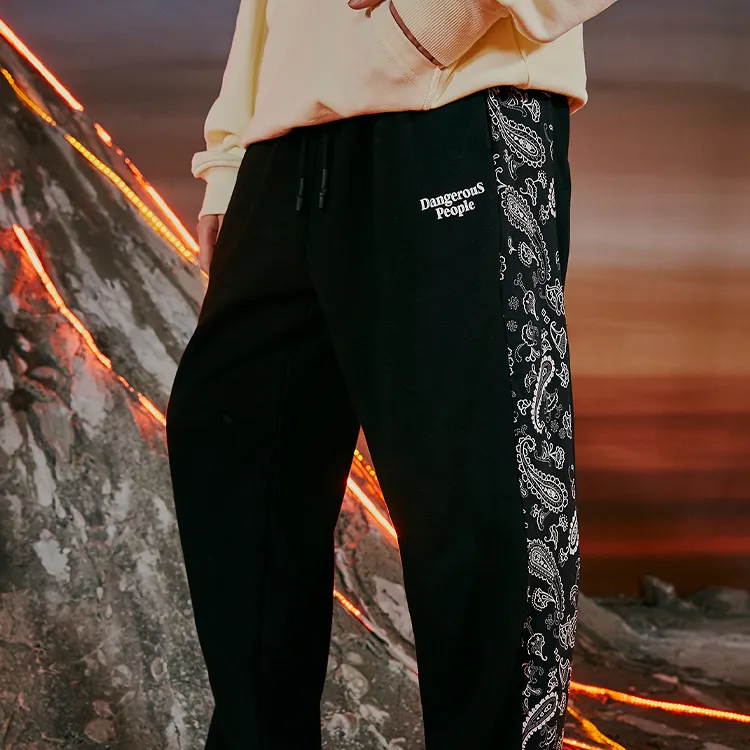DANGEROUSPEOPLE Knitted Sweatpants Unisex-4