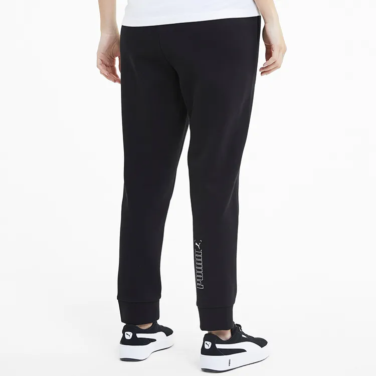 PUMA NU TILITY Knitted Sweatpants Women's Black-3
