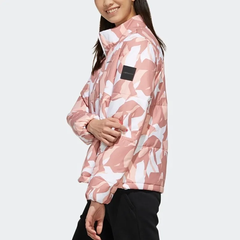 Adidas Neo Puffer Jacket Women's Pink-6