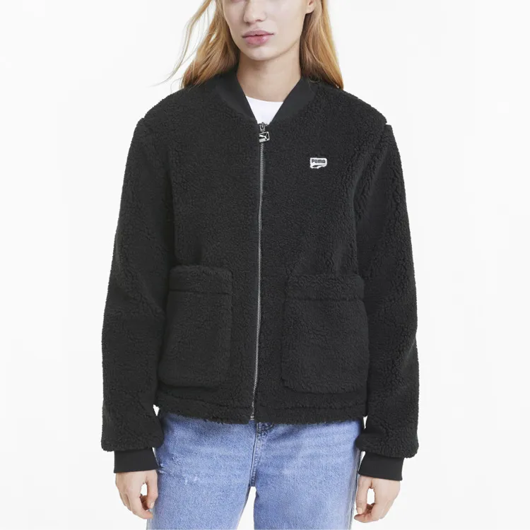 PUMA Velvet Jackets Women's Black-2