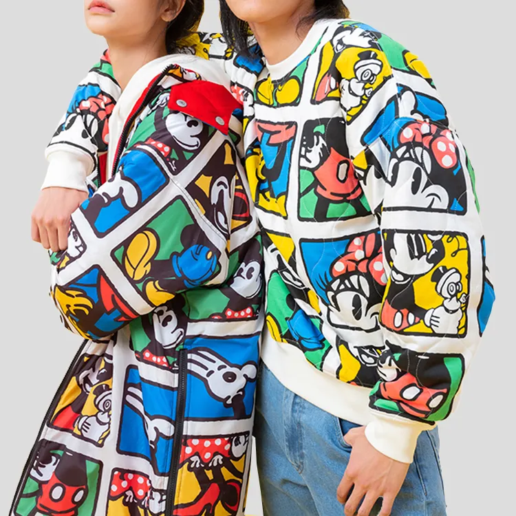 Disney X Levis Puffer Jackets Women's Multicolor-3