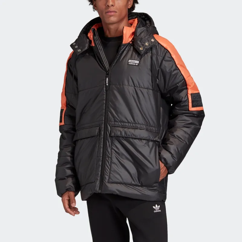 Adidas Originals R.Y.V.PADDEDJKT Parka Coats Men Black-2