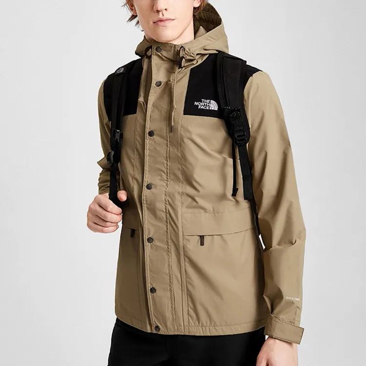THE NORTH FACE Windbreaker Jackets Unisex Brown-4