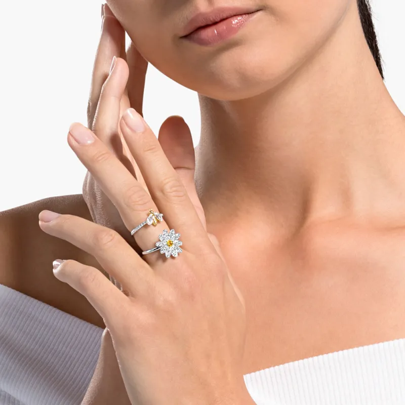Swarovski Eternal Flower Rings Women's-5