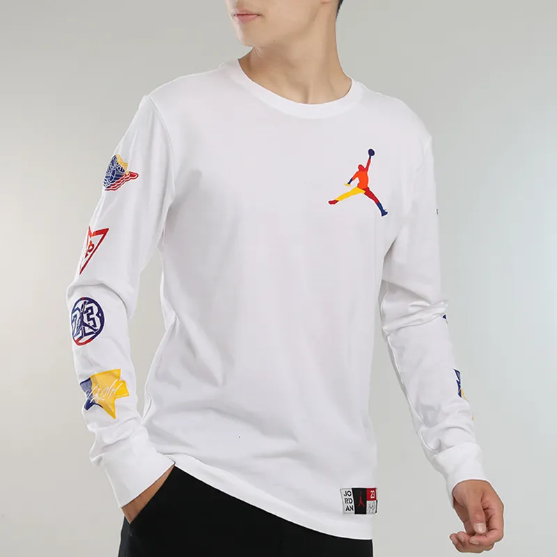 Jordan Air Jordan Sweatshirts Men White-3