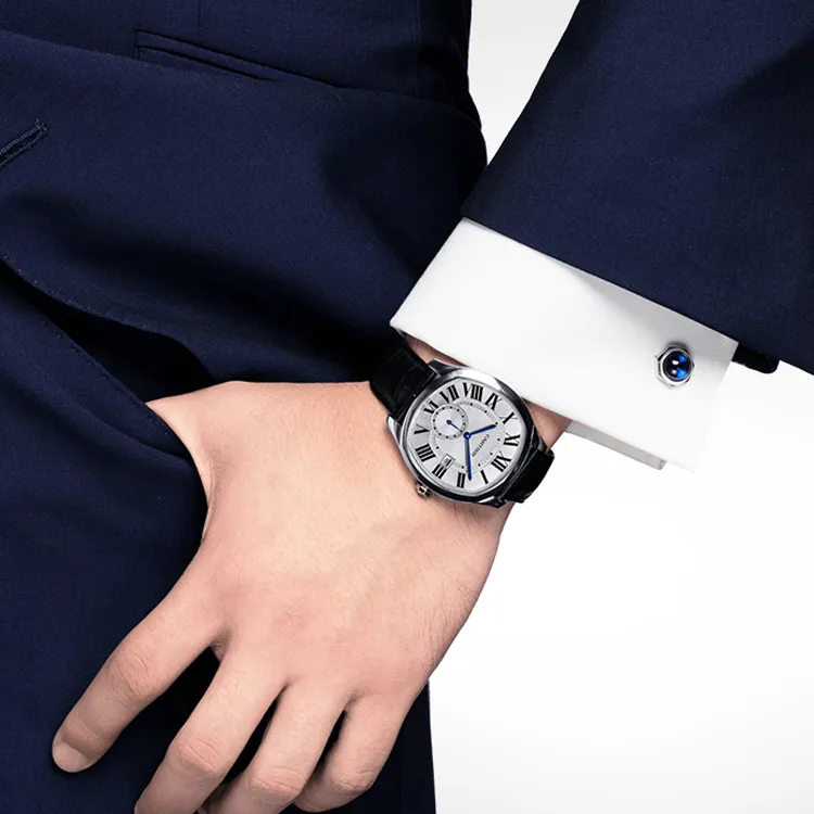CARTIER Cartier Sports Car Collection Automatic Mechanical Movement Men's Watches Watch 40*41mm White Dial-4
