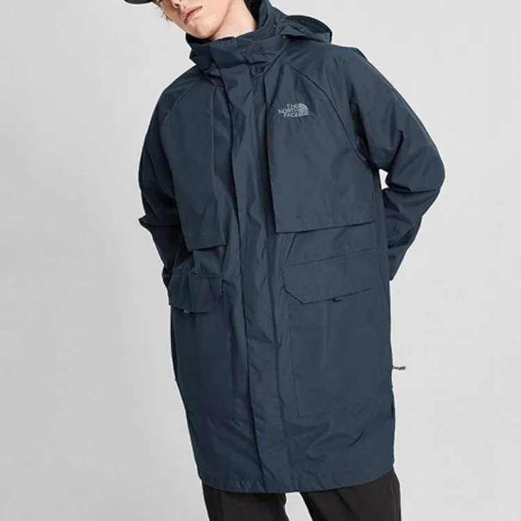 THE NORTH FACE Waterproof, Windproof, And Water Repellent Windbreaker Jacket Men's Blue-5