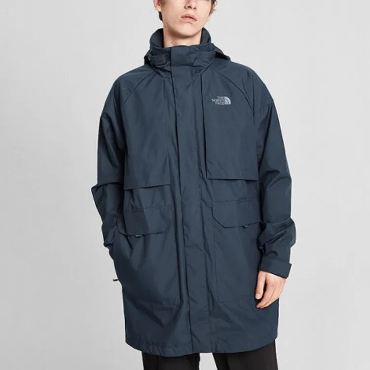 THE NORTH FACE Waterproof, Windproof, And Water Repellent Windbreaker Jacket Men's Blue-3