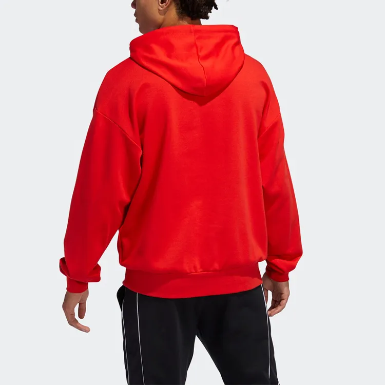 Adidas Sweatshirts Men Bright Pink Red-4