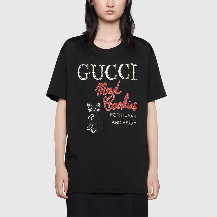 GUCCI Mad Cookies Embroidered T shirt-2