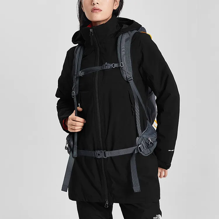 THE NORTH FACE Outdoor Hiking Water Resistant Windproof Breathable Windbreaker Jacket Women's Black-3