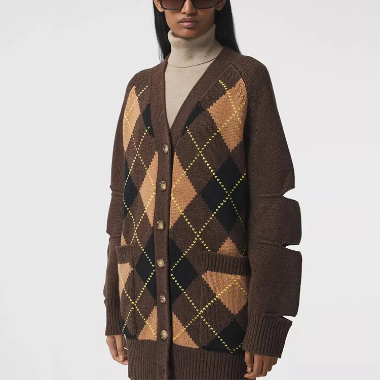Burberry Knitwear Women's Dark Khaki-2