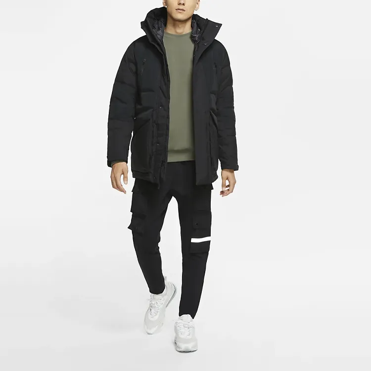 Nike Down Jackets Men Black-2