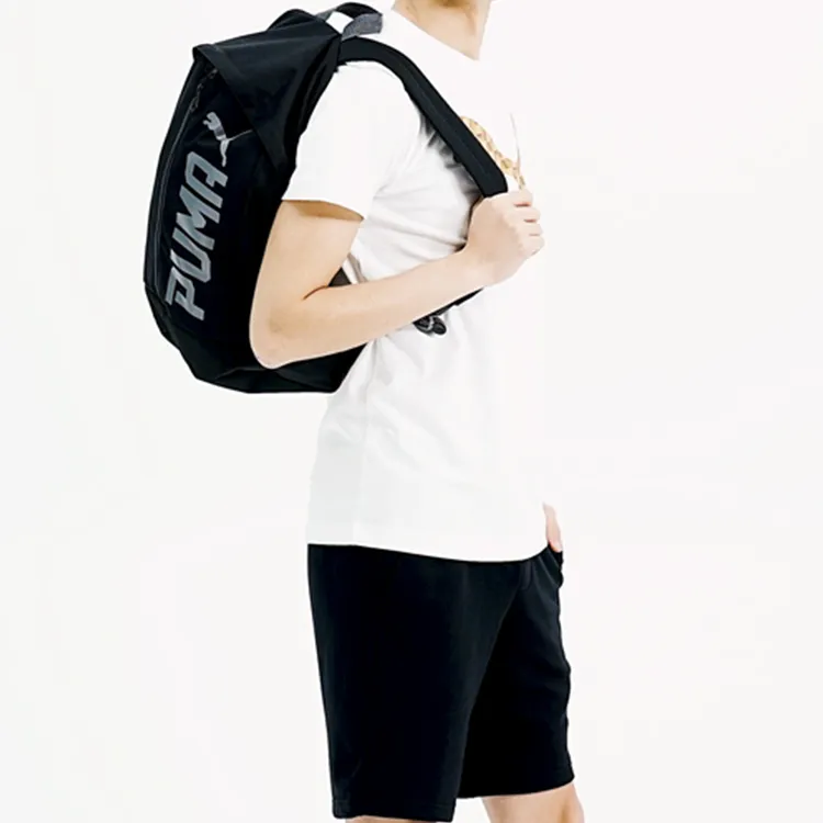 PUMA Polyester Backpack Unisex Black-4