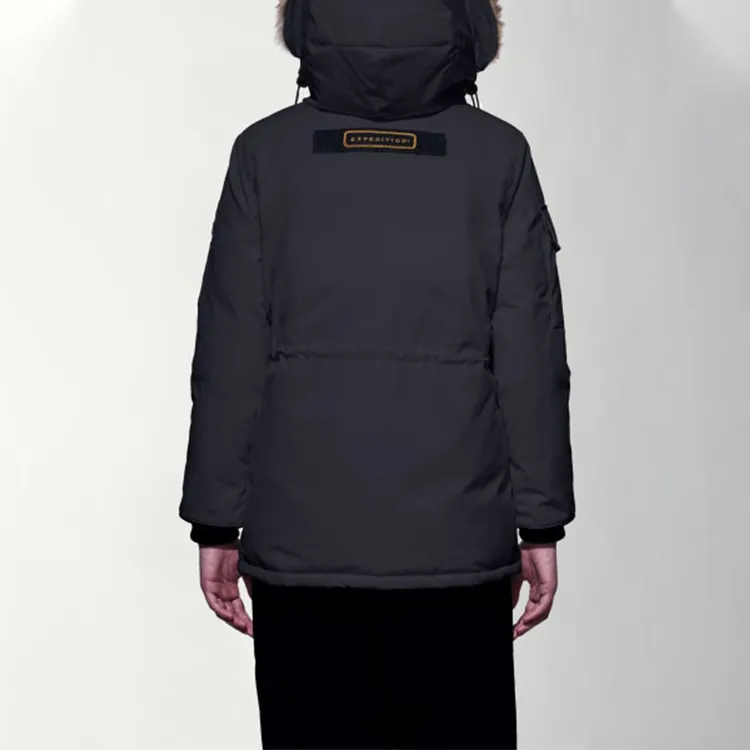 Canada Goose Expedition Series Down Jacket Asia Version, Winter Women's Black-1