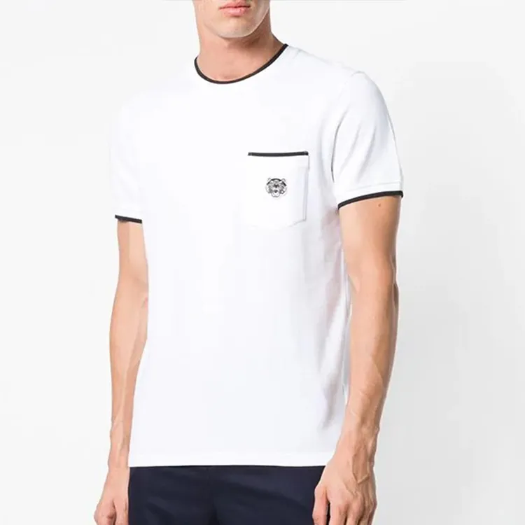 KENZO Tiger Embroidered Crewneck T Shirt-3