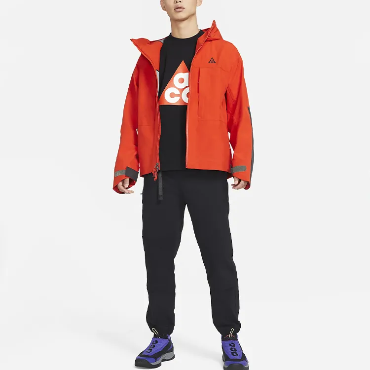 Nike ACG Jackets Men Bright Orange-4