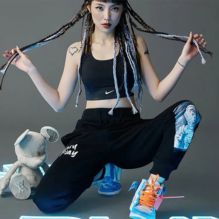 WHY PLAY Knitted Sweatpants Unisex-4