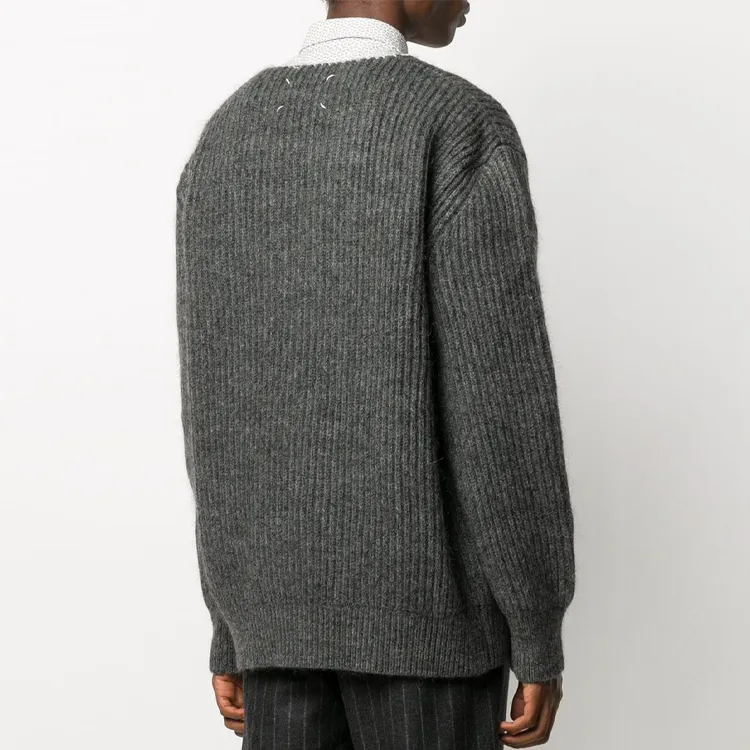 Maison Margiela Sweaters Men Gray-2
