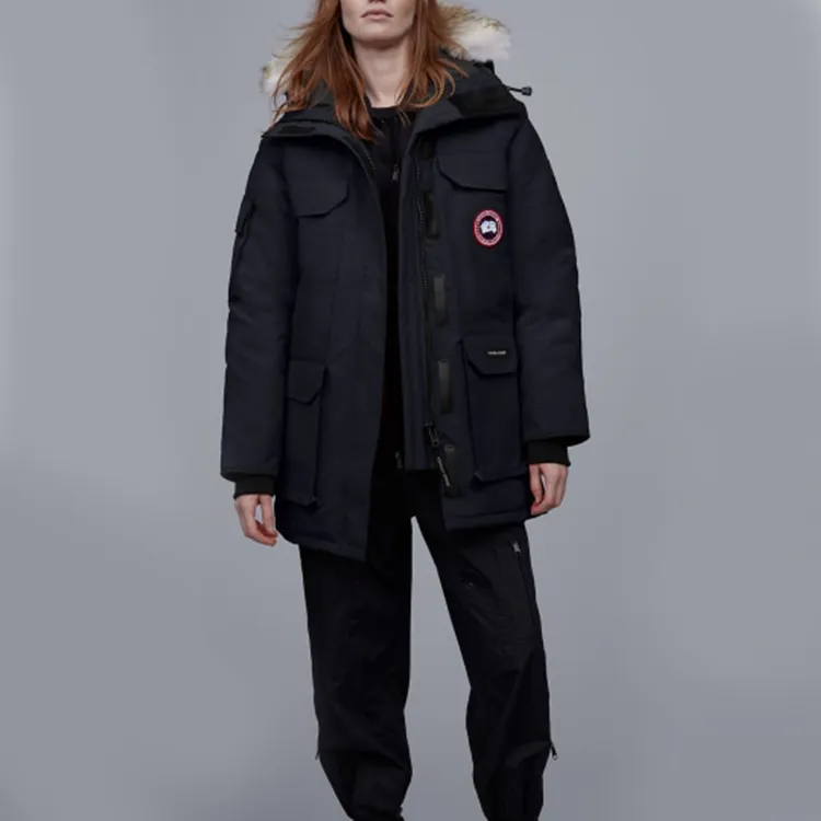 Canada Goose Down Jacket Women's Dark Blue-1