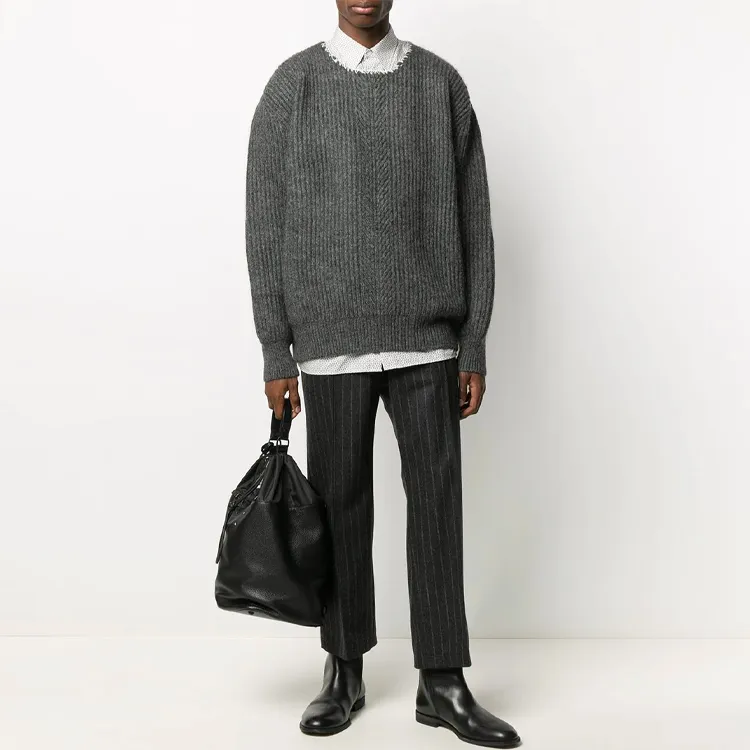 Maison Margiela Sweaters Men Gray-1