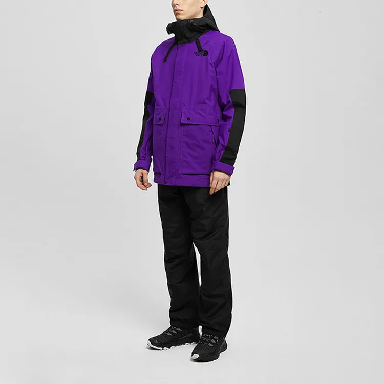 THE NORTH FACE Windbreaker Jackets Men Purple-3