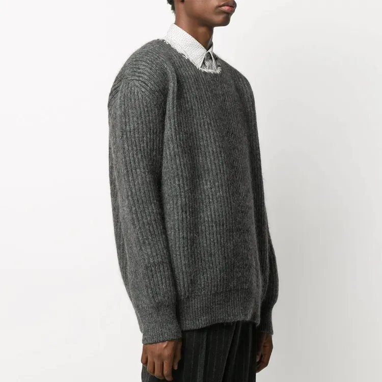 Maison Margiela Sweaters Men Gray-3