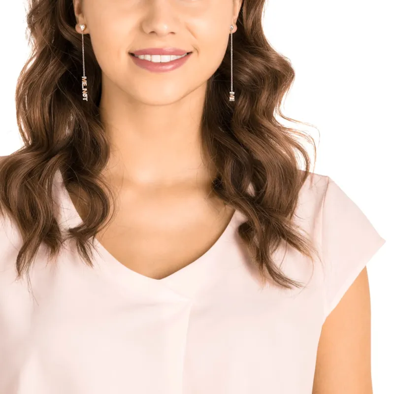 Swarovski MELT YOUR HEART Earrings Women's White-2