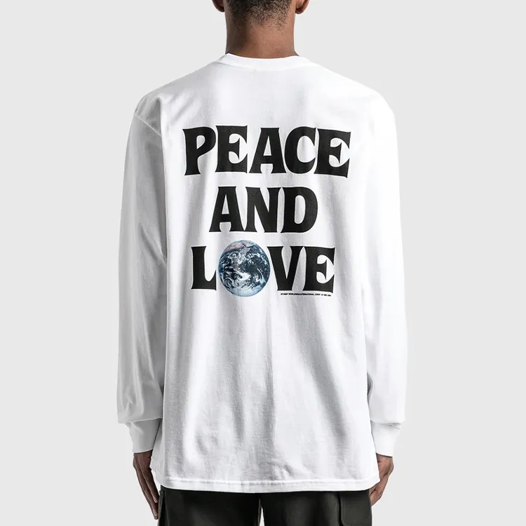 Stussy Spring Weeds Pigment Dyed Long Sleeve Tee-11