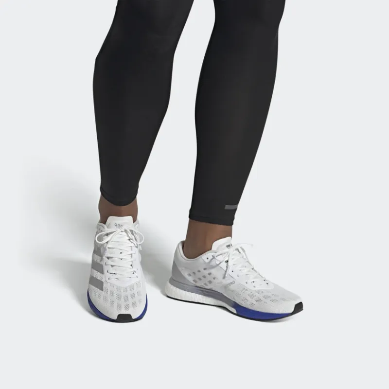Adizero Boston Adidas 9 'Silver Metallic Royal Blue'-6