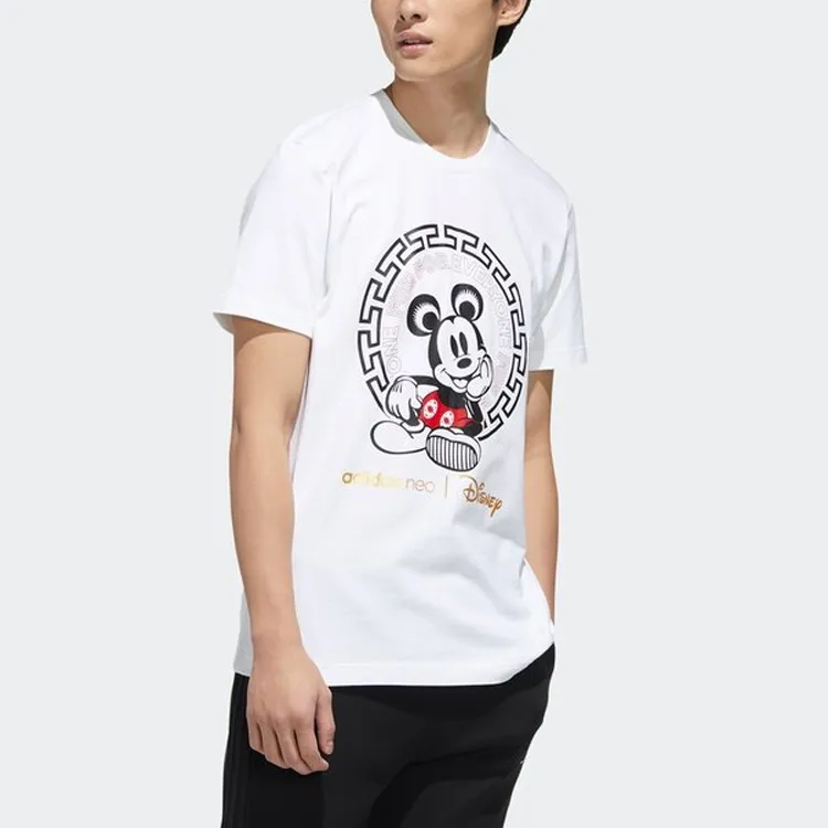 Adidas Neo x Disney T Shirt Men's White-4