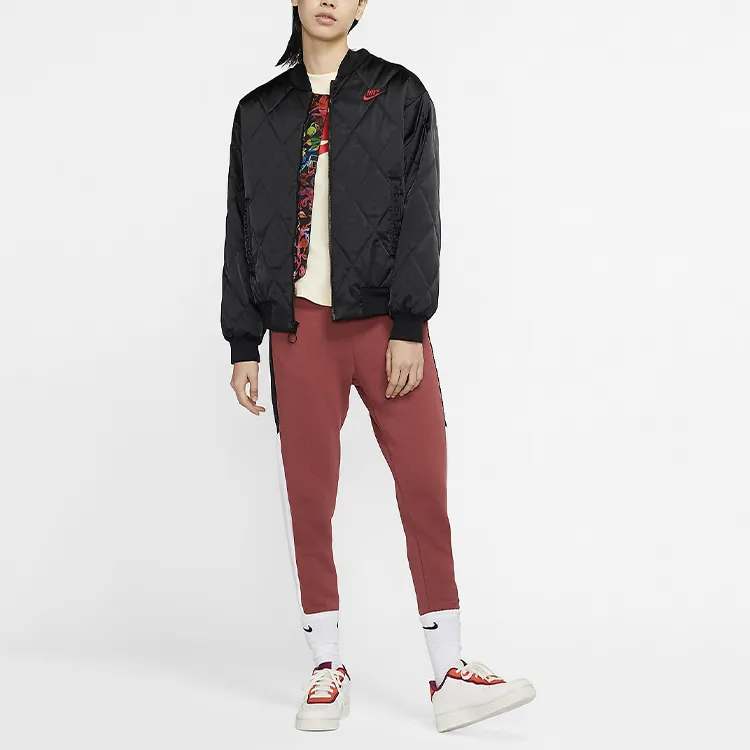 Nike Puffer Jackets Women's Black-2