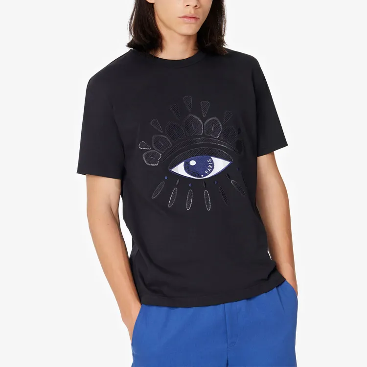 KENZO T Shirts Men Black-2