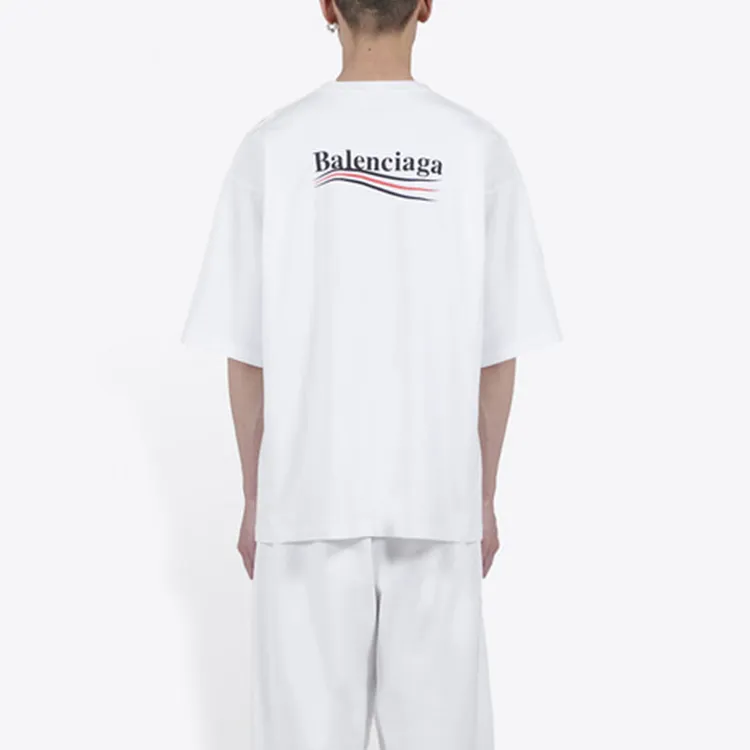 Balenciaga Political Campaign Large Fit T Shirt-3