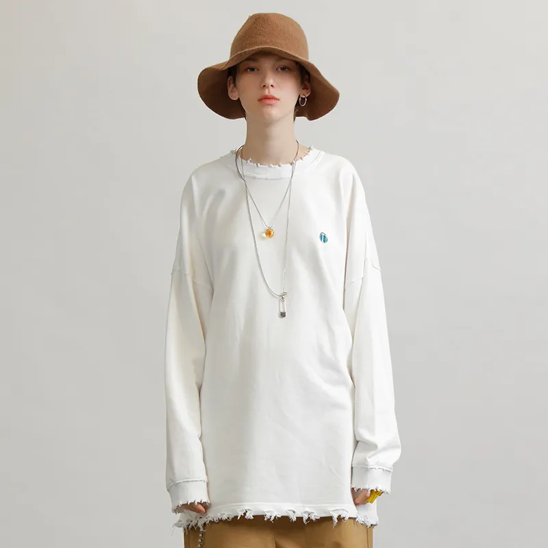 UNVESNO Sweatshirt Unisex White-2