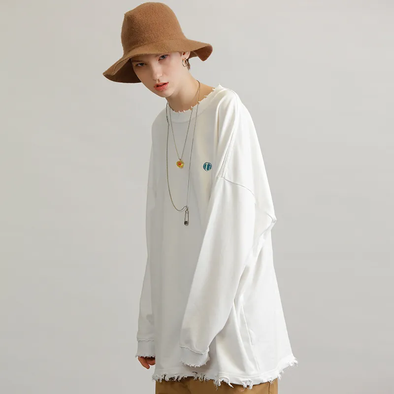 UNVESNO Sweatshirt Unisex White-4