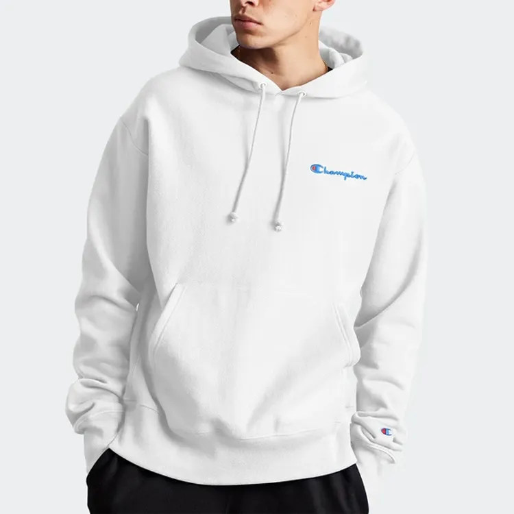 Champion Sweatshirt US Version Unisex White-2