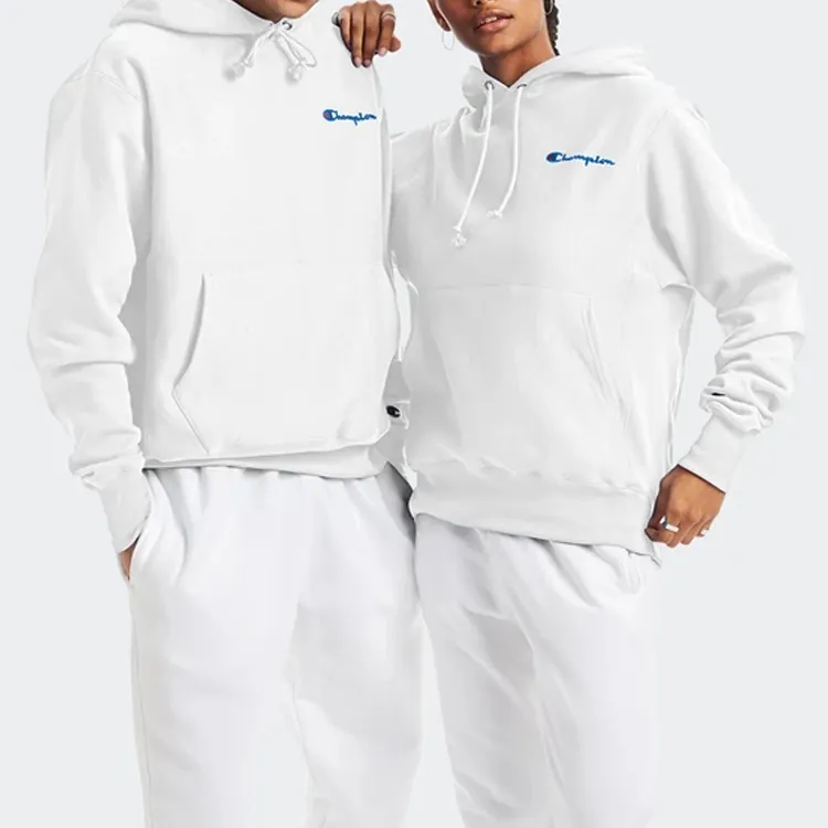 Champion Sweatshirt US Version Unisex White-1