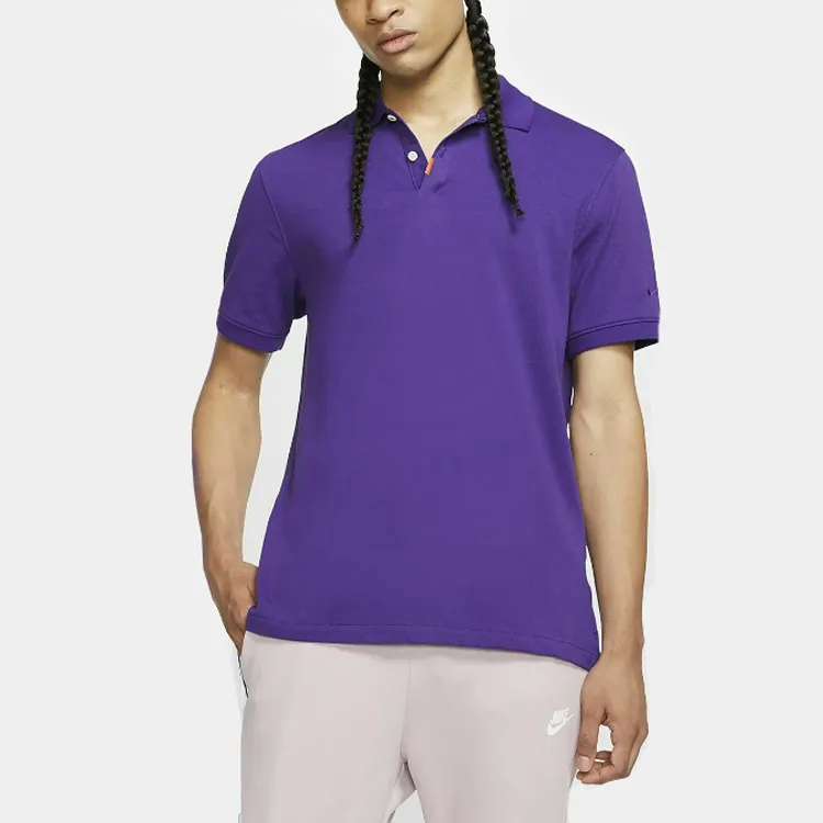 Nike Polo Shirts Men Purple-3