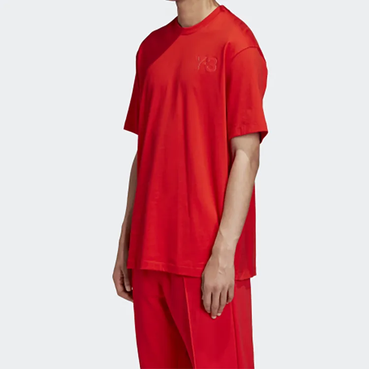 Y 3 T Shirts Men Red-4