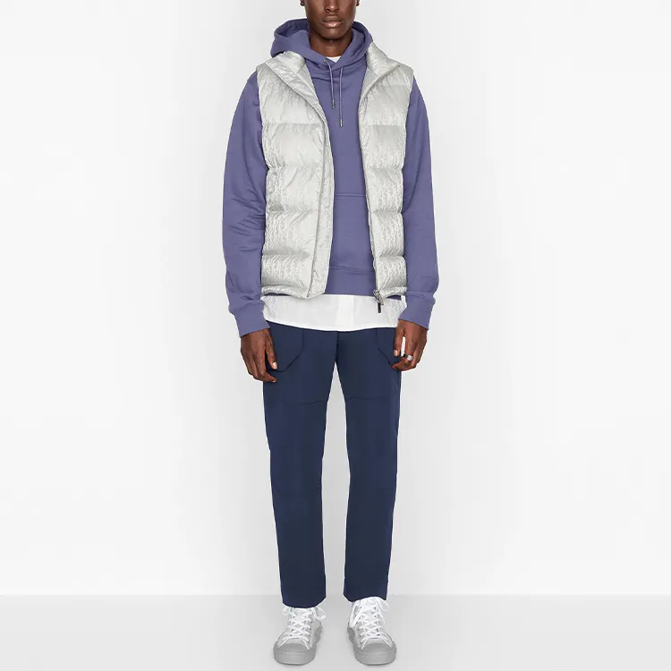 DIOR Dior Quarterly New Products Winter Down Jacket Men's Gray-2