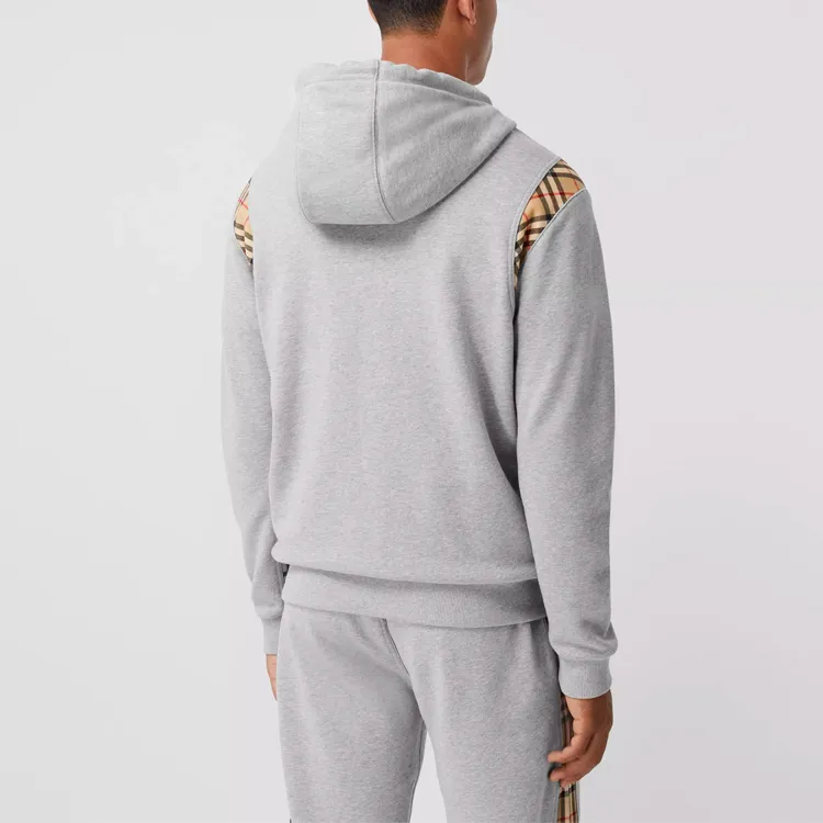 Burberry Vintage Check Panel Hoodie-3