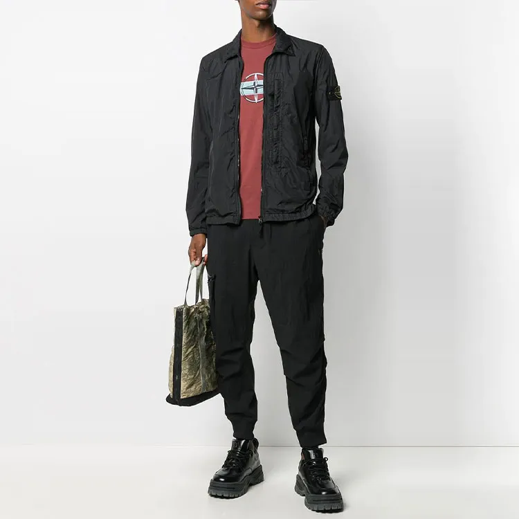 STONE ISLAND Jackets Men Black-3