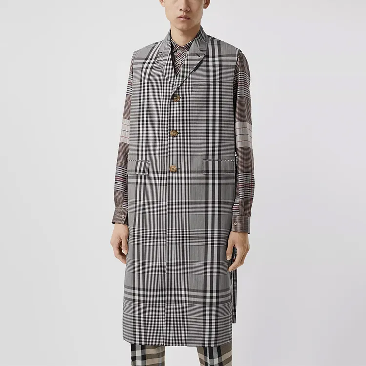 Burberry Coats Men Dark Brown-1