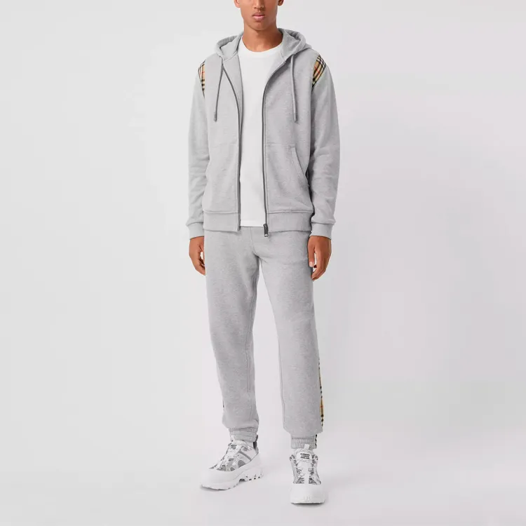 Burberry Vintage Check Panel Hoodie-4