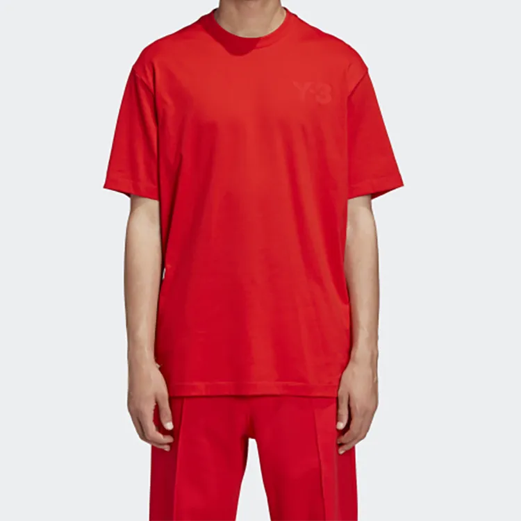 Y 3 T Shirts Men Red-2