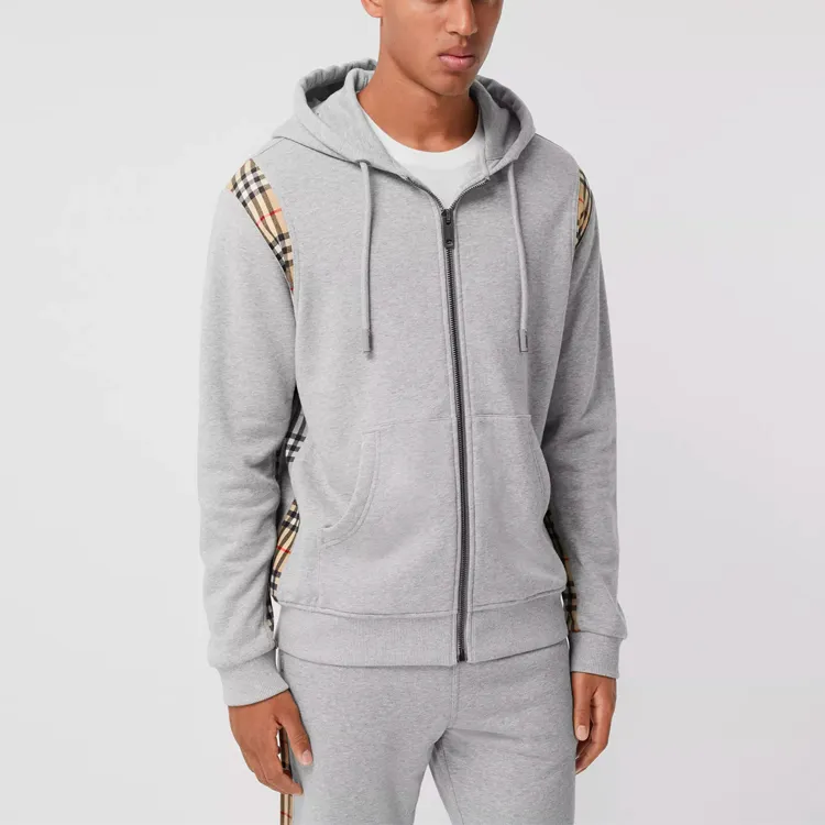 Burberry Vintage Check Panel Hoodie-2