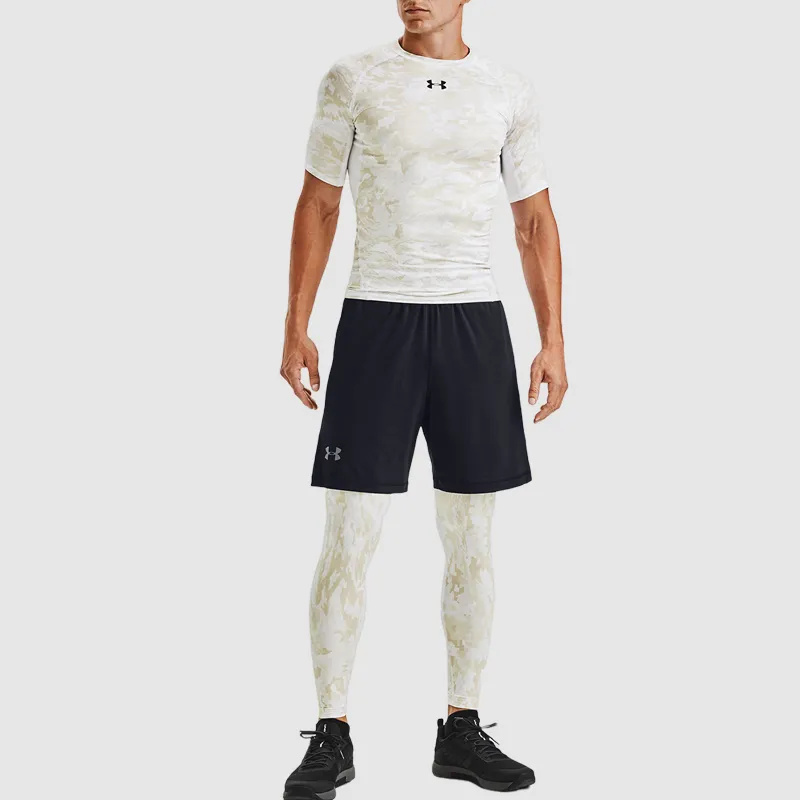 Under Armour HeatGear Fitness Clothing Men White-2
