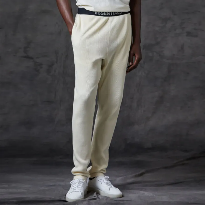 Fear Of God Essentials Thermal Pants Cream-2