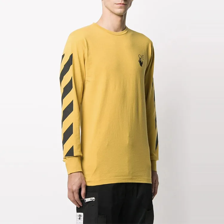 OFF WHITE FW20 Sweatshirts Men Yellow-2